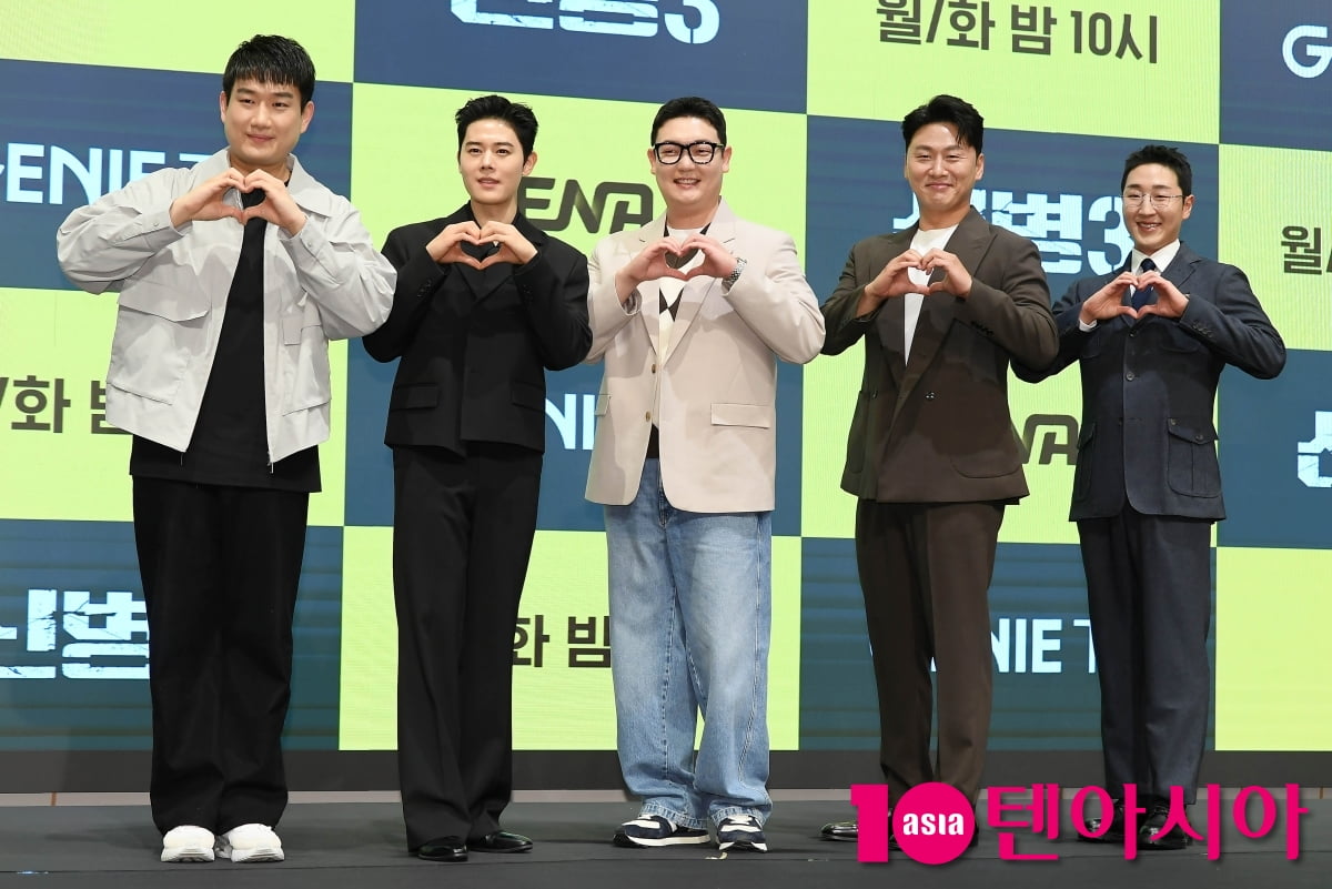 김민호-김동준-오대환-남태우-김현규, 각잡힌 '신병3' 주역들[TEN포토]