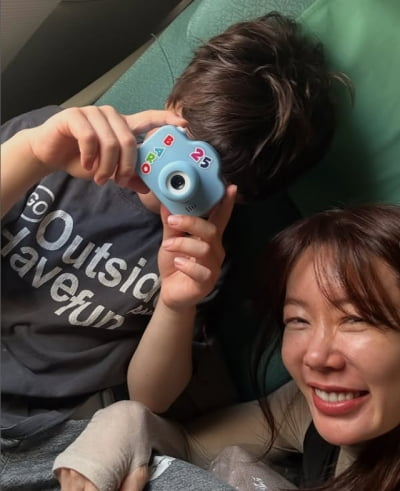 안선영 9살 아들, 국대 조짐 보이더니 실시간 통역까지 '수준급'