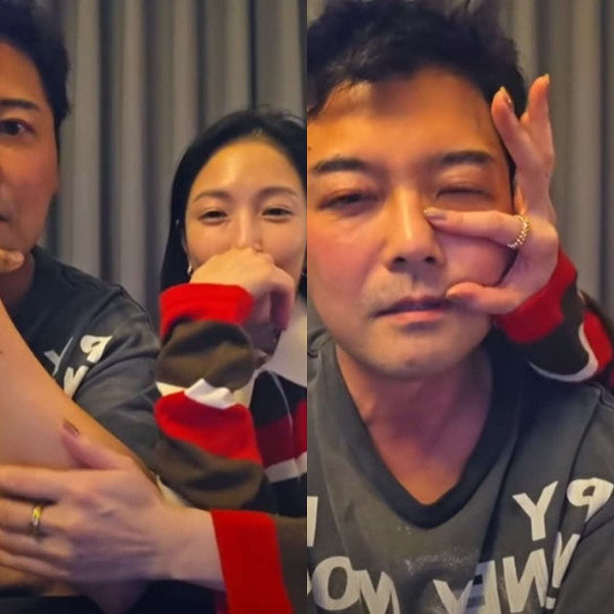 사진=전현무 SNS 라이브 방송