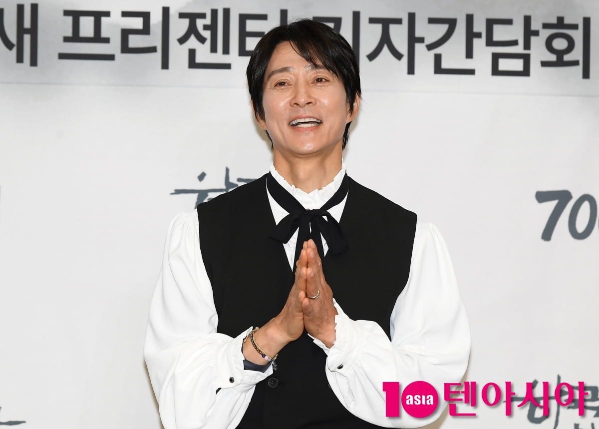 최수종, 새로운 한국인의 밥상 기대하세요[TEN포토+]