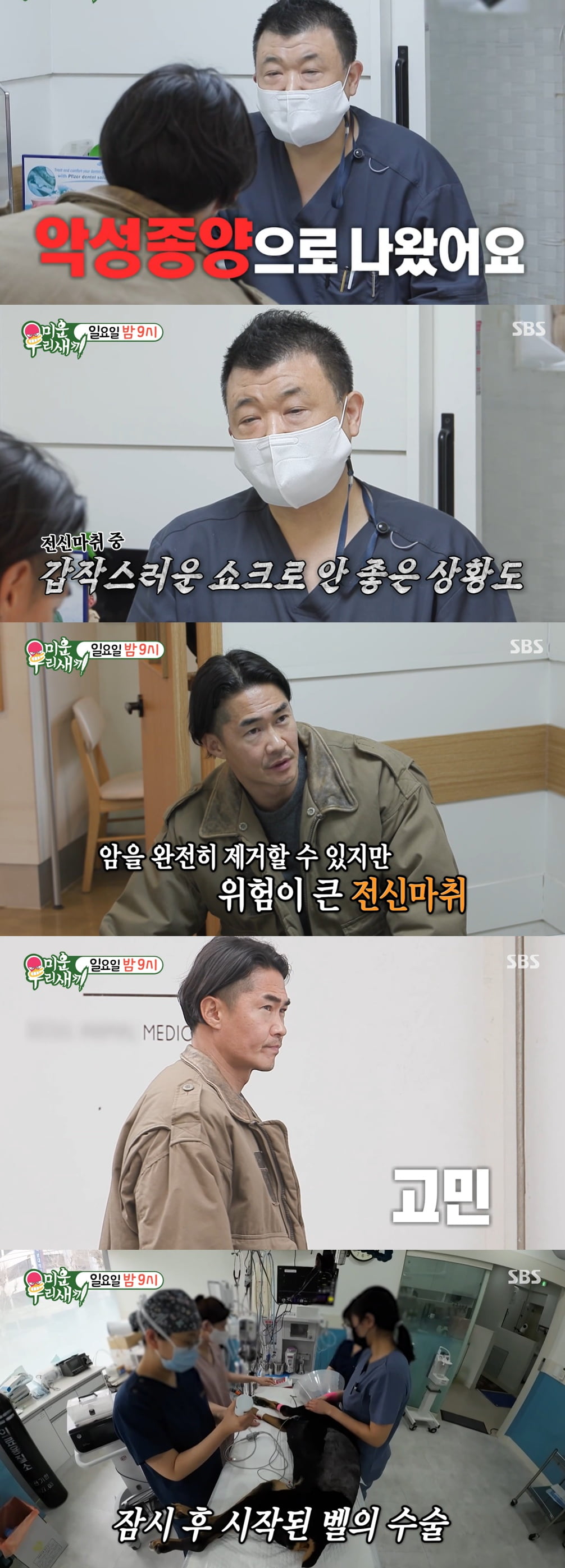 전신 마비 이겨냈는데…배정남 어쩌나, 벨 '악성 종양' 진단에 수술 ('미우새')