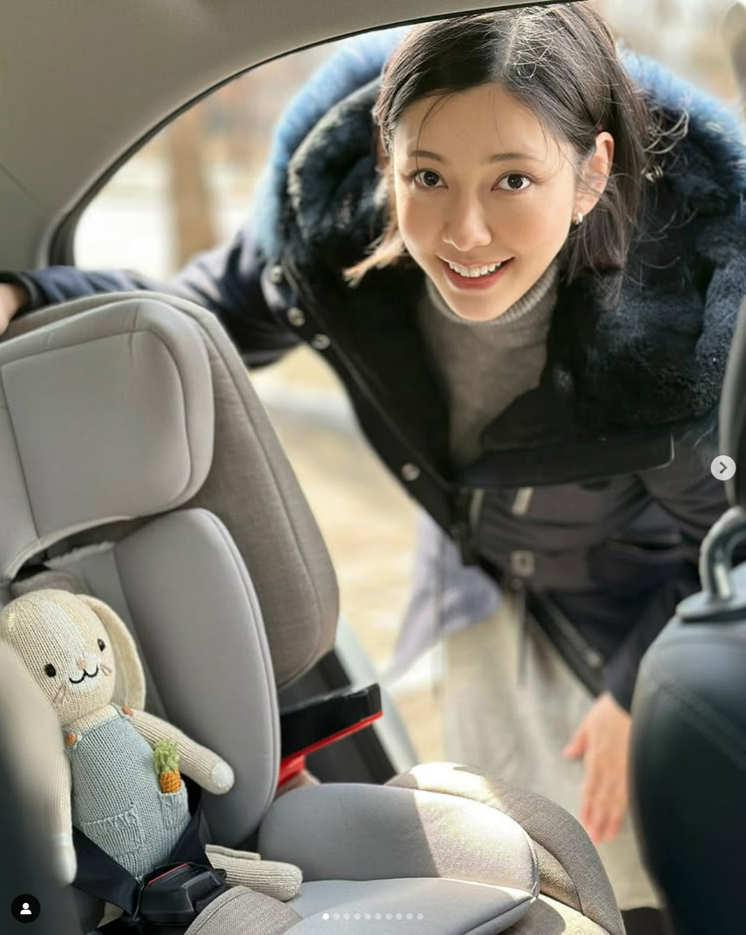 '에릭♥' 나혜미, 도합 150만원 카시트 선물받고 싱글벙글…"설레고 든든"