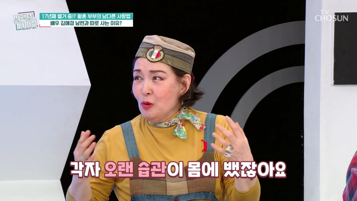 김애경, ♥남편과 각집살이 중이었다…"같이 사니 불편해"('퍼펙트 라이프')
