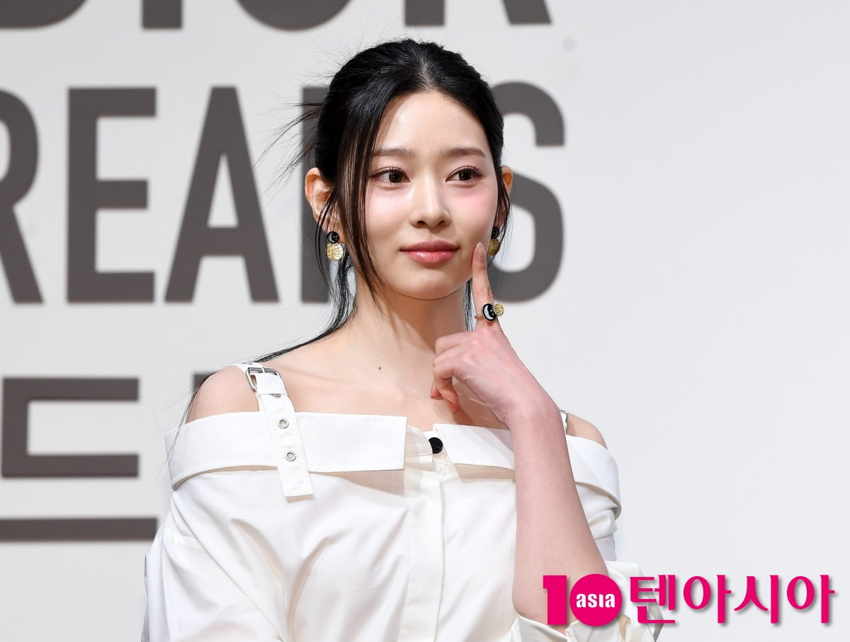 김민주, 예쁨이 뭍어나는 볼콕[TEN포토+]