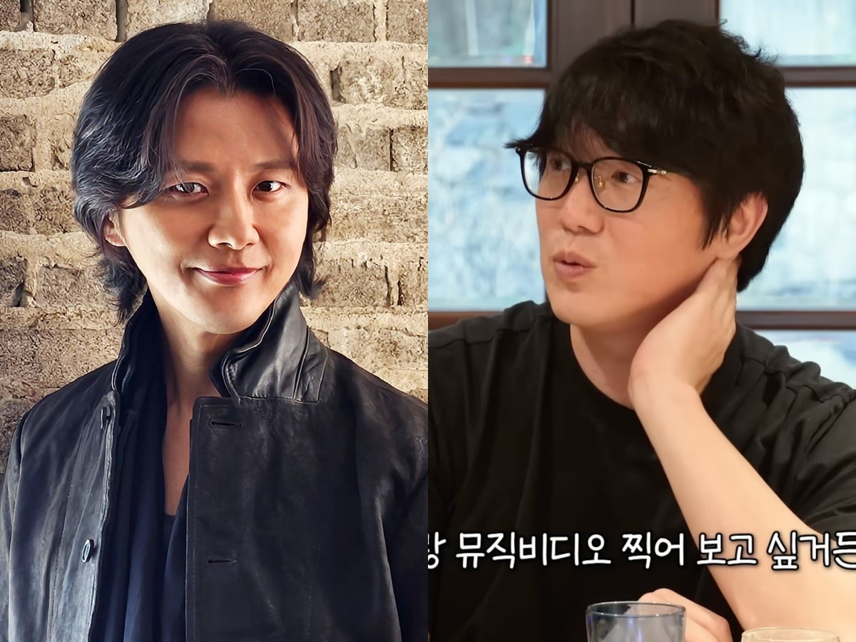 가수 김현성, 성시경:사진=넥스타엔터테인먼트 제공, 유튜브 채널 '성시경의 만날텐데' 캡처