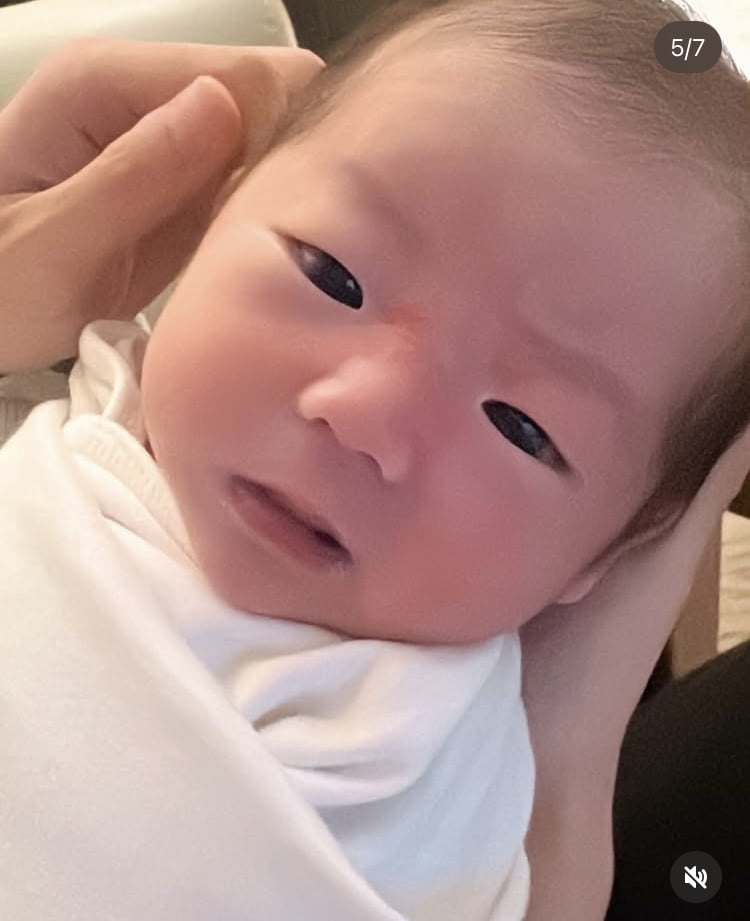 할아버지 이용식 얼굴 1도 없네…이수민 딸, 아빠랑 똑같은 이목구비