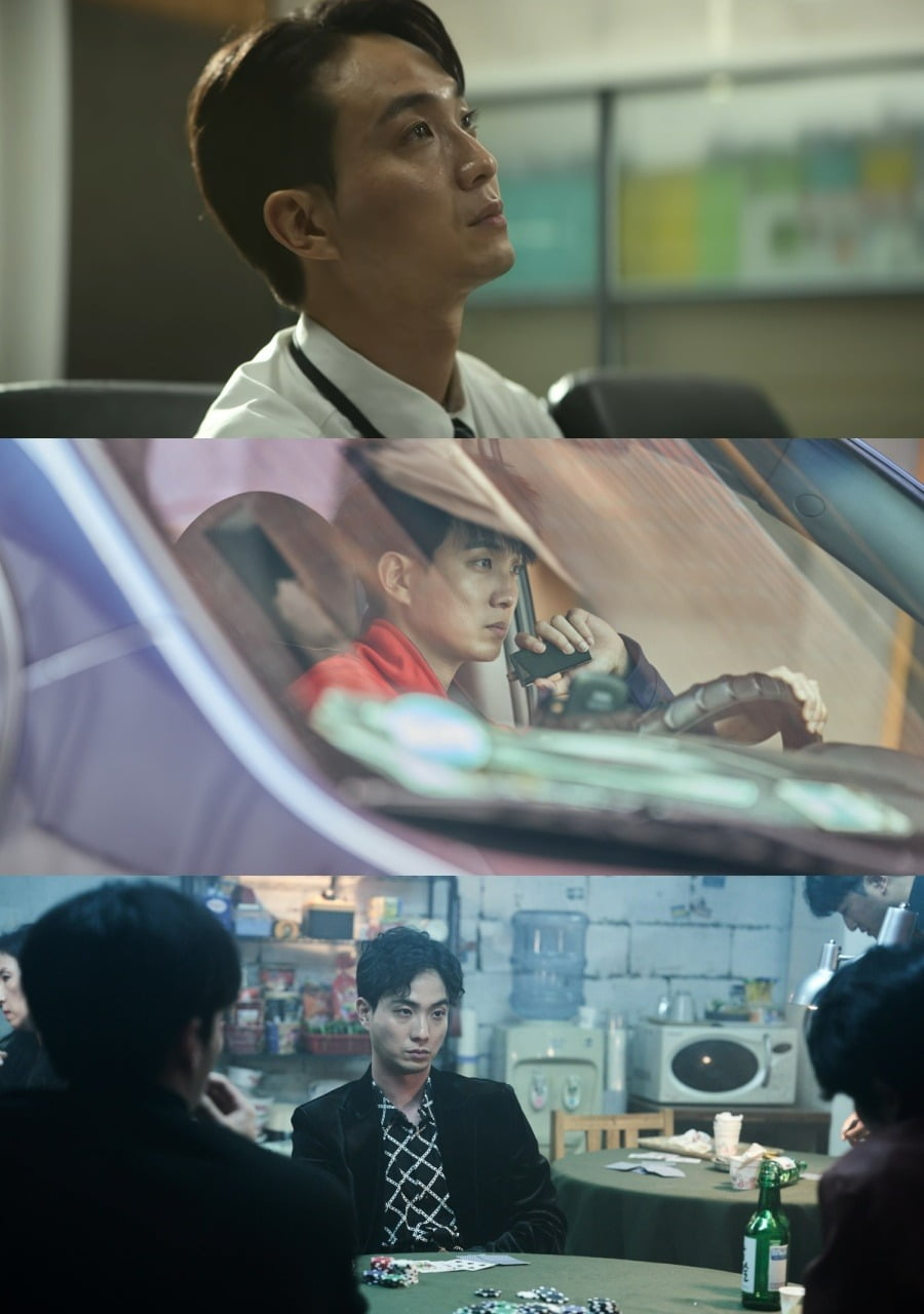 '악연'(위부터 차례로), '파란', '파과' 스틸. / 사진제공=넷플릭스, 메리스리스마스 NEW, 수필름