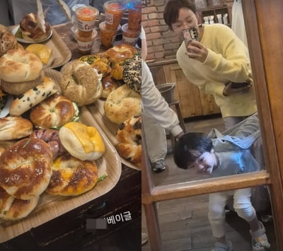 '46억 건물주' 황정음, 어린이날 스케일 보소…셋이서 대식구 능가
