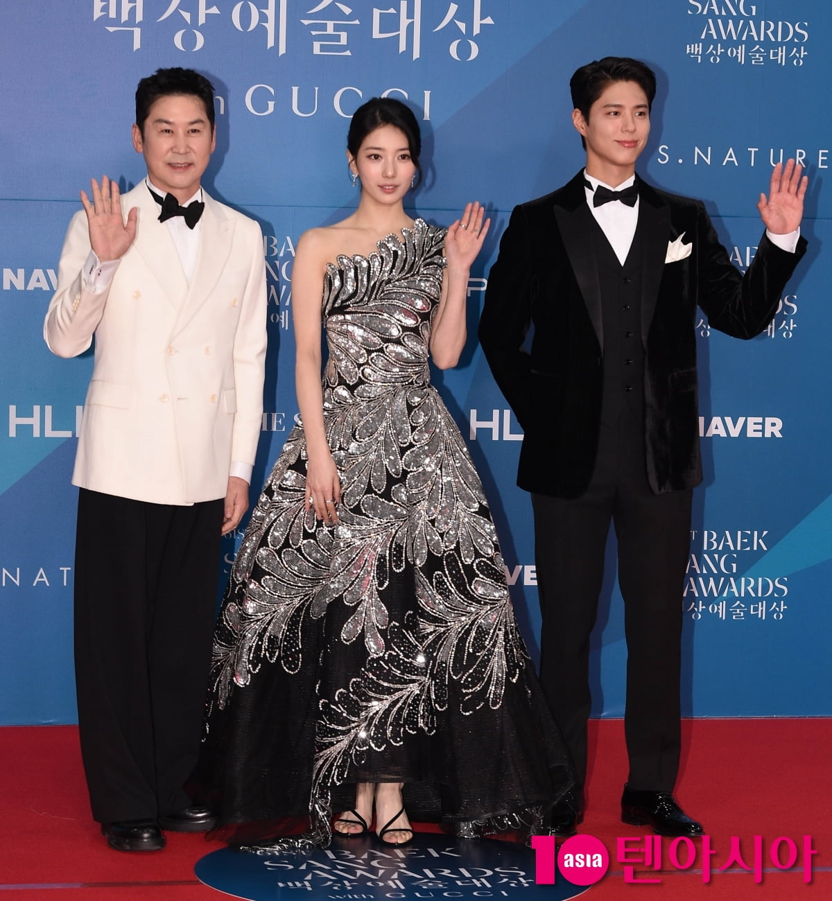 신동엽-수지-박보검, 백상예술대상 3MC[TEN포토+]