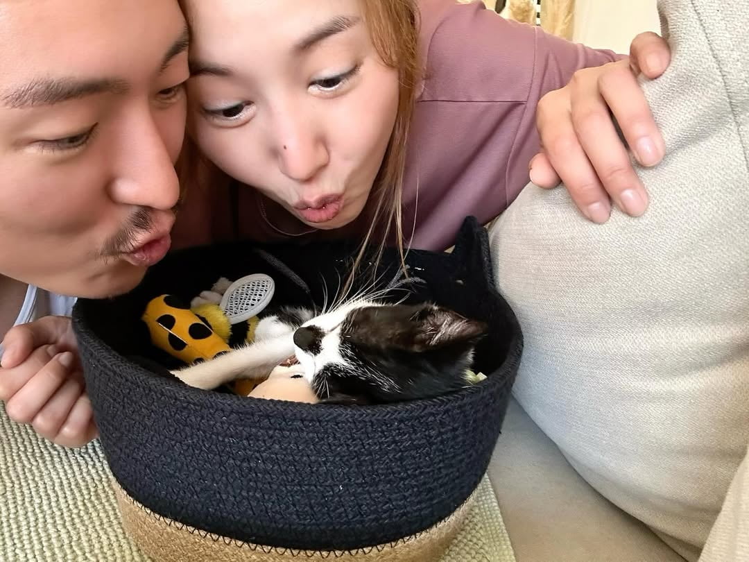 민지영♥김형균, 어린이날에 반가운 입양 소식…품에 안고 "울애기"