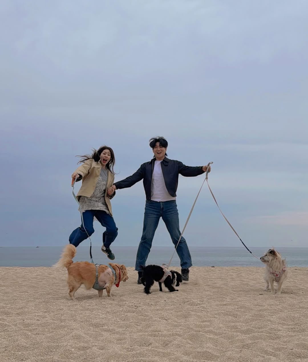 서동주, 재혼 1달 앞두고 새 식구 생겼다…♥예비 남편까지 "패밀리 타임"