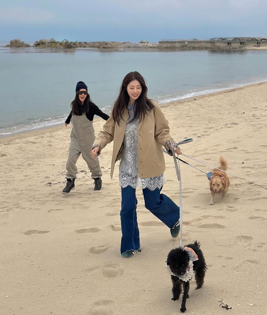 서동주, 재혼 1달 앞두고 새 식구 생겼다…♥예비 남편까지 "패밀리 타임"