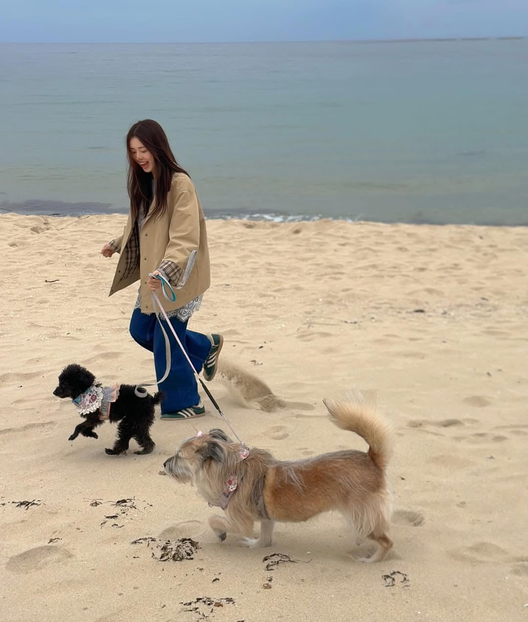 서동주, 재혼 1달 앞두고 새 식구 생겼다…♥예비 남편까지 "패밀리 타임"
