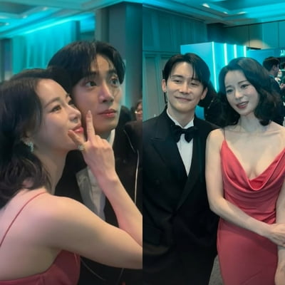 임지연, '찬밥' 논란에도 男 배우들 옆 장미꽃 비주얼→여배우의 품격