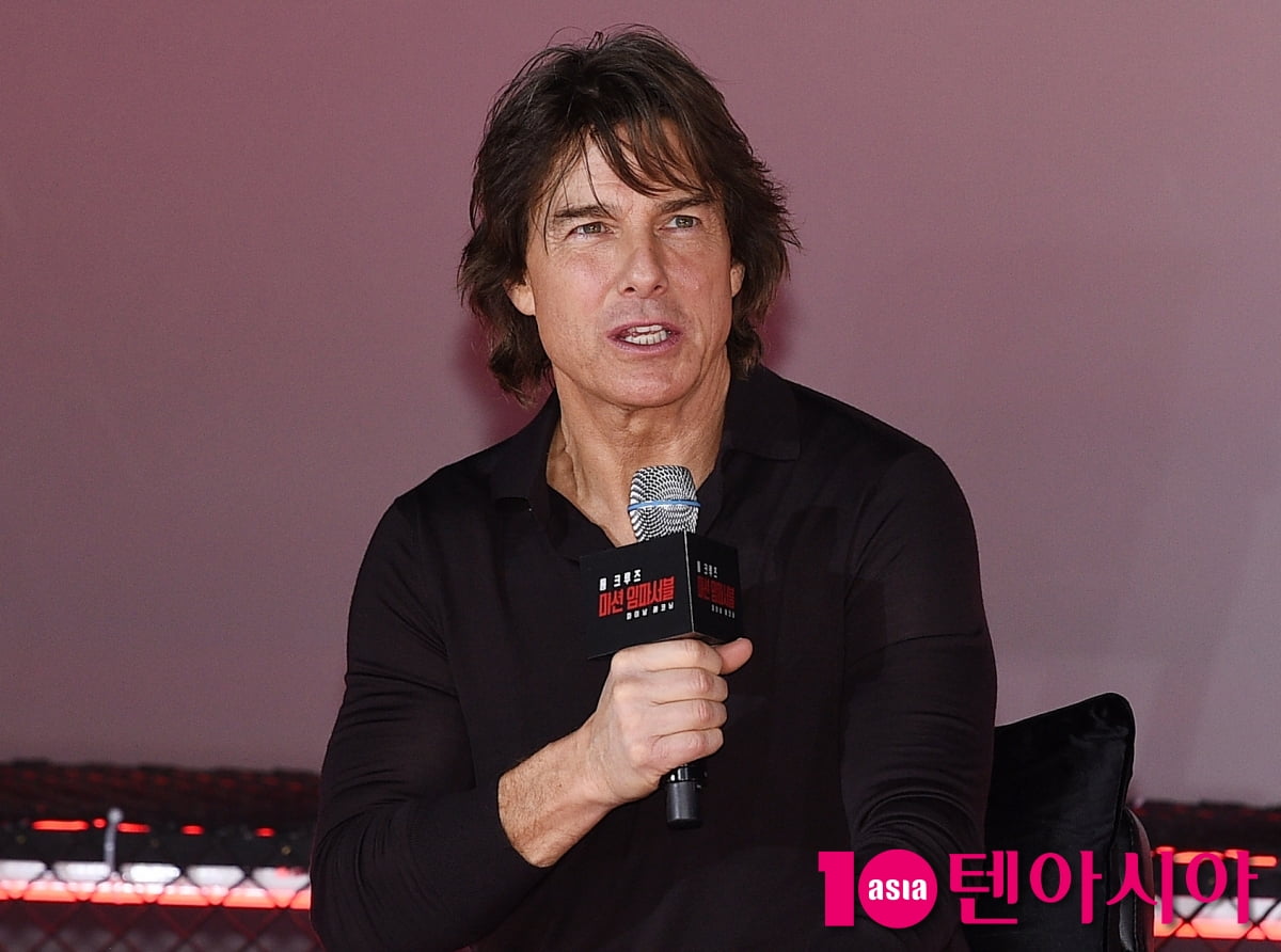 톰 크루즈(Tom Cruise), 환갑이 넘어도 잘생김[TEN포토+]