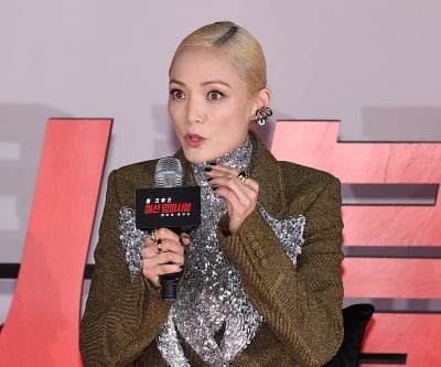 폼 클레멘티에프(Pom Klementieff), 반짝이 의상 보다 빛나는 미모[TEN포토]