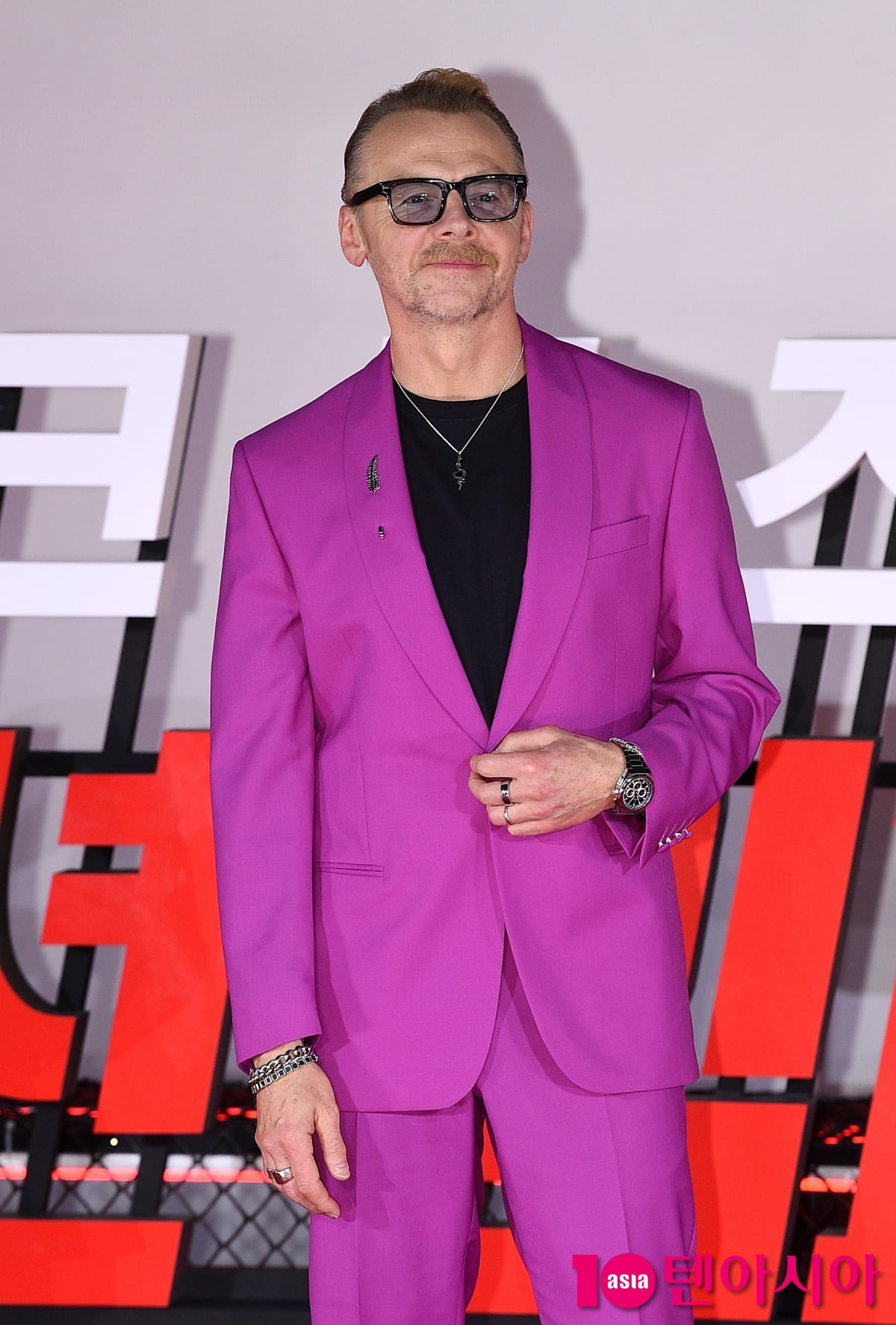 사이먼 페그(Simon Pegg), 시선 사로잡는 패션[TEN포토+]