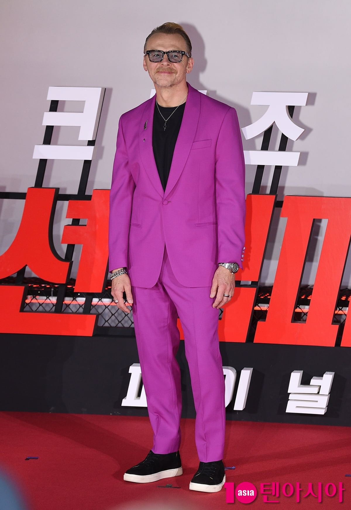 사이먼 페그(Simon Pegg), 시선 사로잡는 패션[TEN포토+]