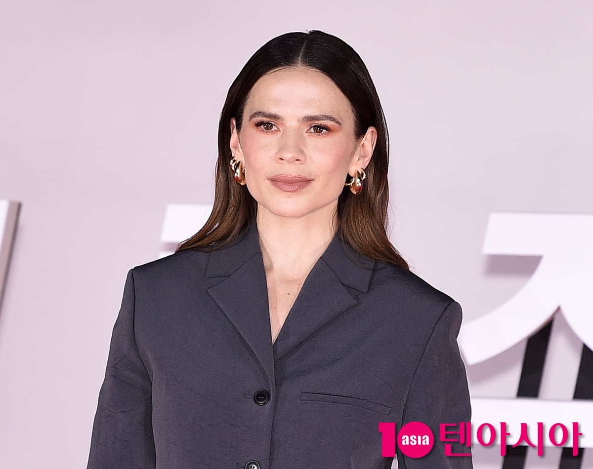 헤일리 앳웰(Hayley Atwell), 한국에서 우아하게[TEN포토+]