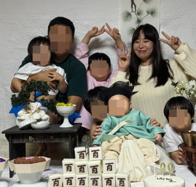 '오형제맘' 정주리, 자식 교육 놀랍다…전자 기기 쳐다도 안 봐