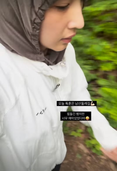 율희, 10kg 감량에도 멈추지 않아…뼈말라 상태로 폭우 뚫어