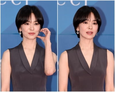 아직도 수녀님 복장에서 못 벗어났네…'2류 패션' 전락한 송혜교의 수도복[류예지의 OOTD]