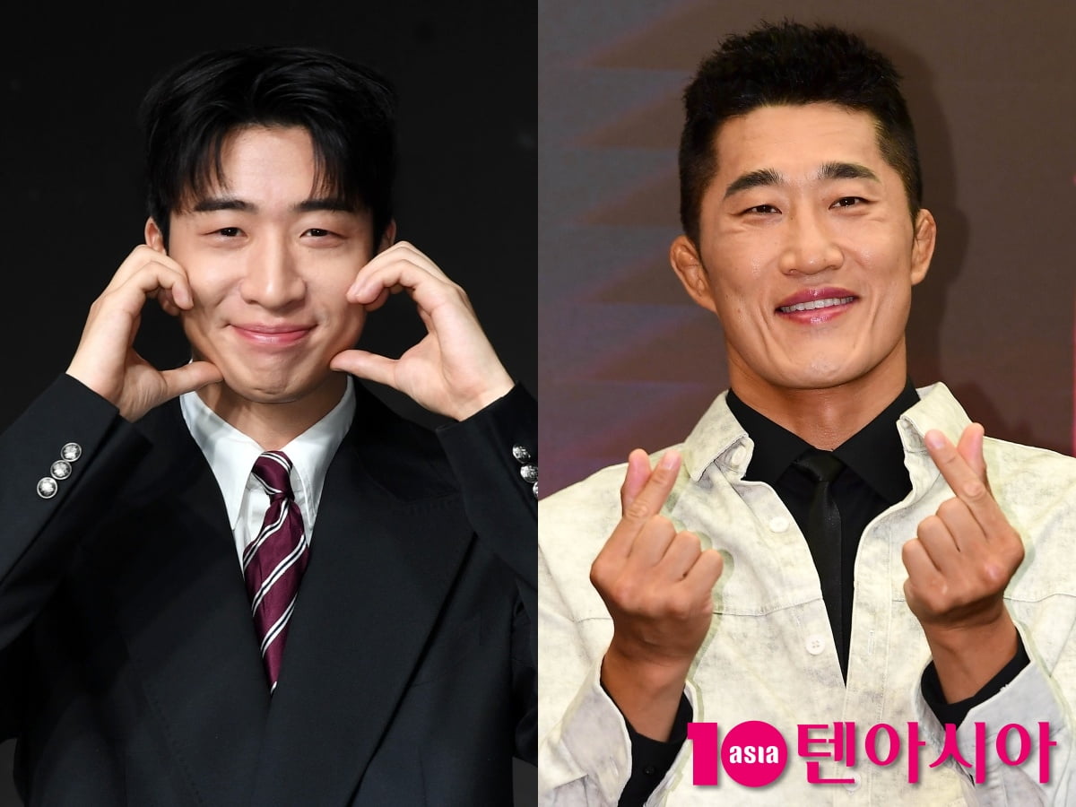 배우 유수빈, 방송인 김동현/사진=텐아시아 사진DB