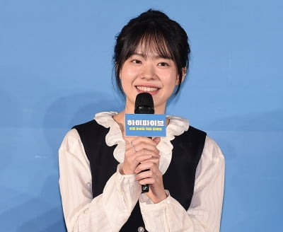 이재인, 감독님 보자마자 발차기...액션 욕망이 컸다[TEN포토]