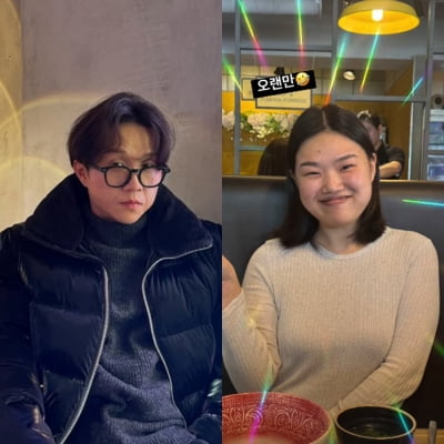 박성광, ♥이솔이 일본 떠난 사이 '송이 매니저' 재회…무려 40분 기다렸다