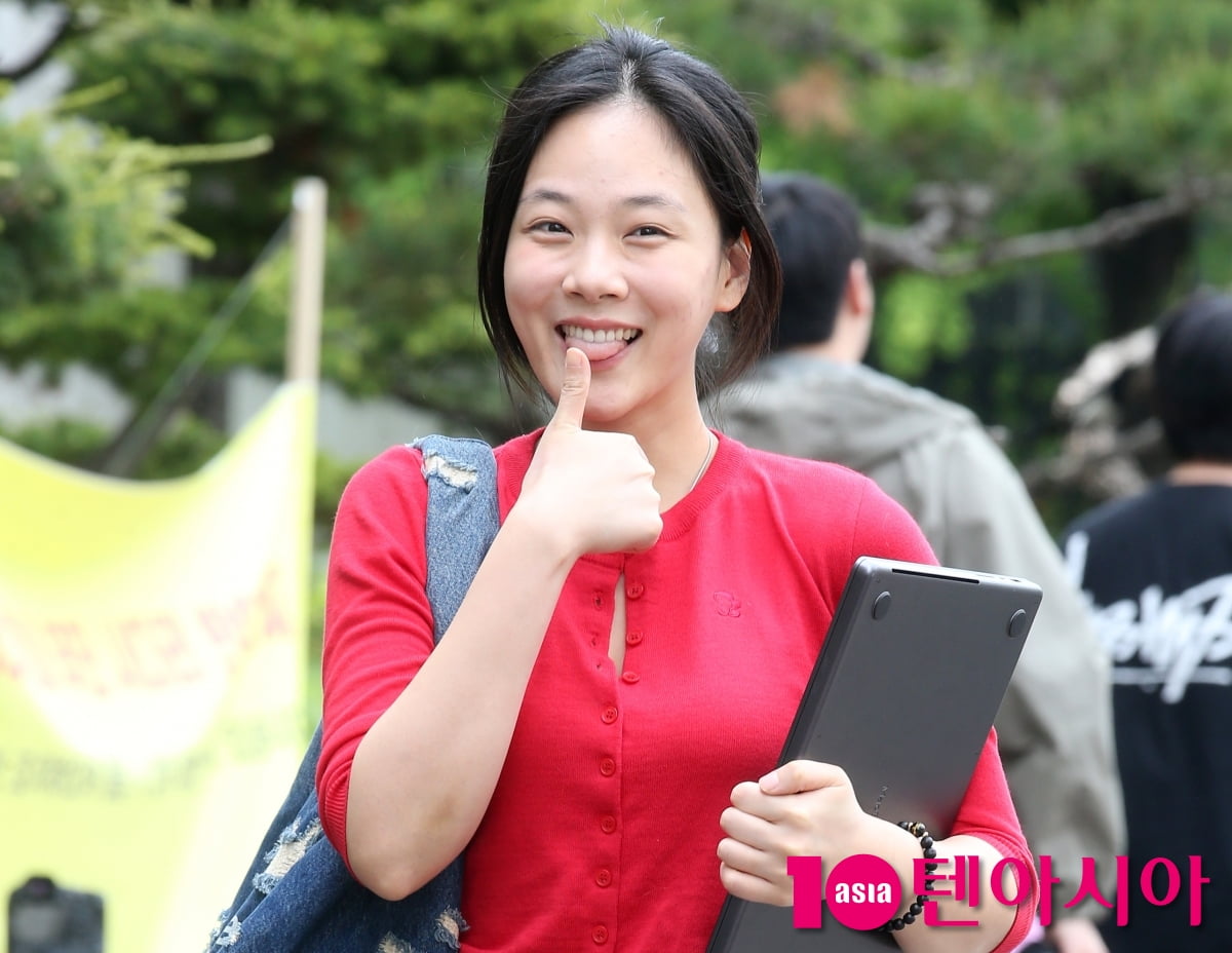 비비, 상큼 발랄 출근길[TEN포토+]
