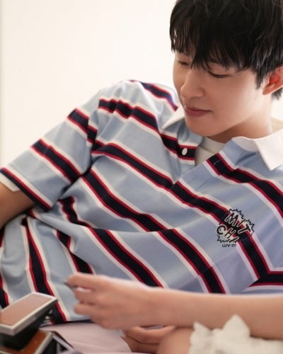 "기억이 안 나요" 홍경, 인기 역주행하더니…의류 모델 발탁 후 프로다운 면모 자랑