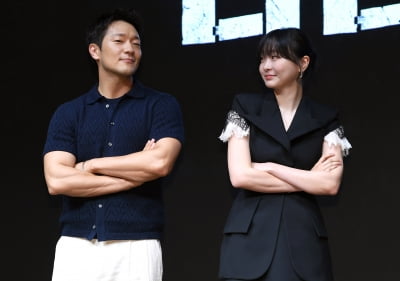 손석구-김다미, 나인 퍼즐 케미 기대하세요[TEN포토+]