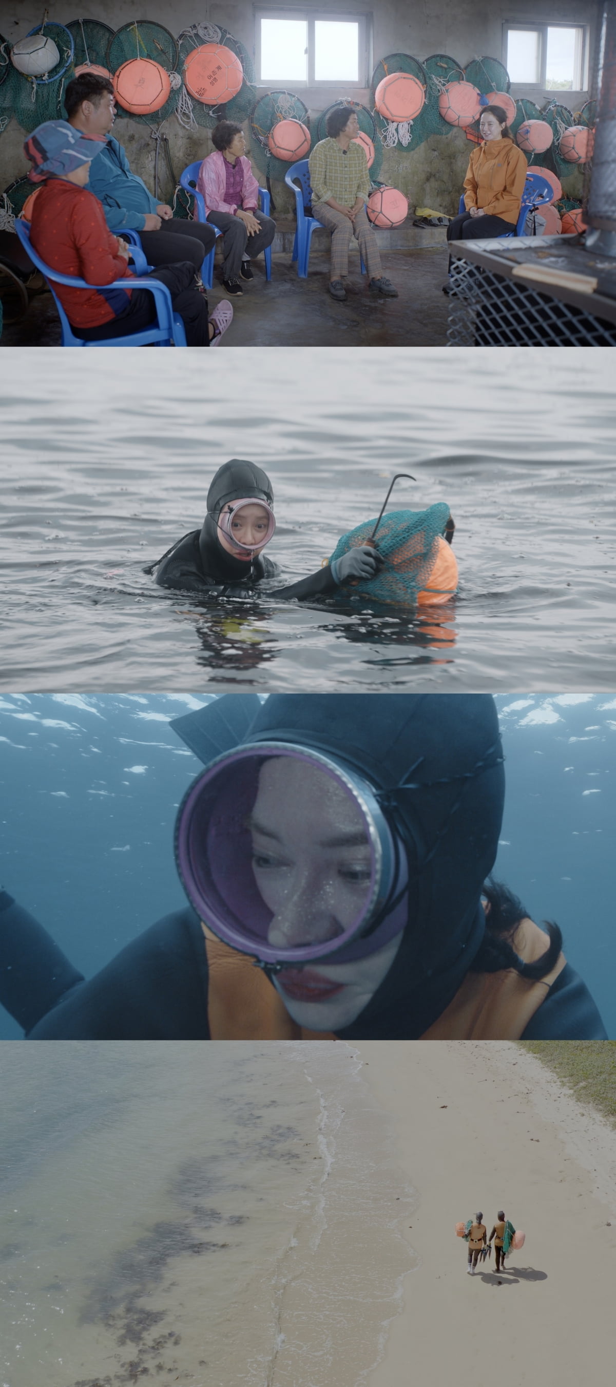 '43세' 송지효, 실제 해녀 됐다…母 유전자 물려 받아 "이모도 해녀" ('딥다이브')