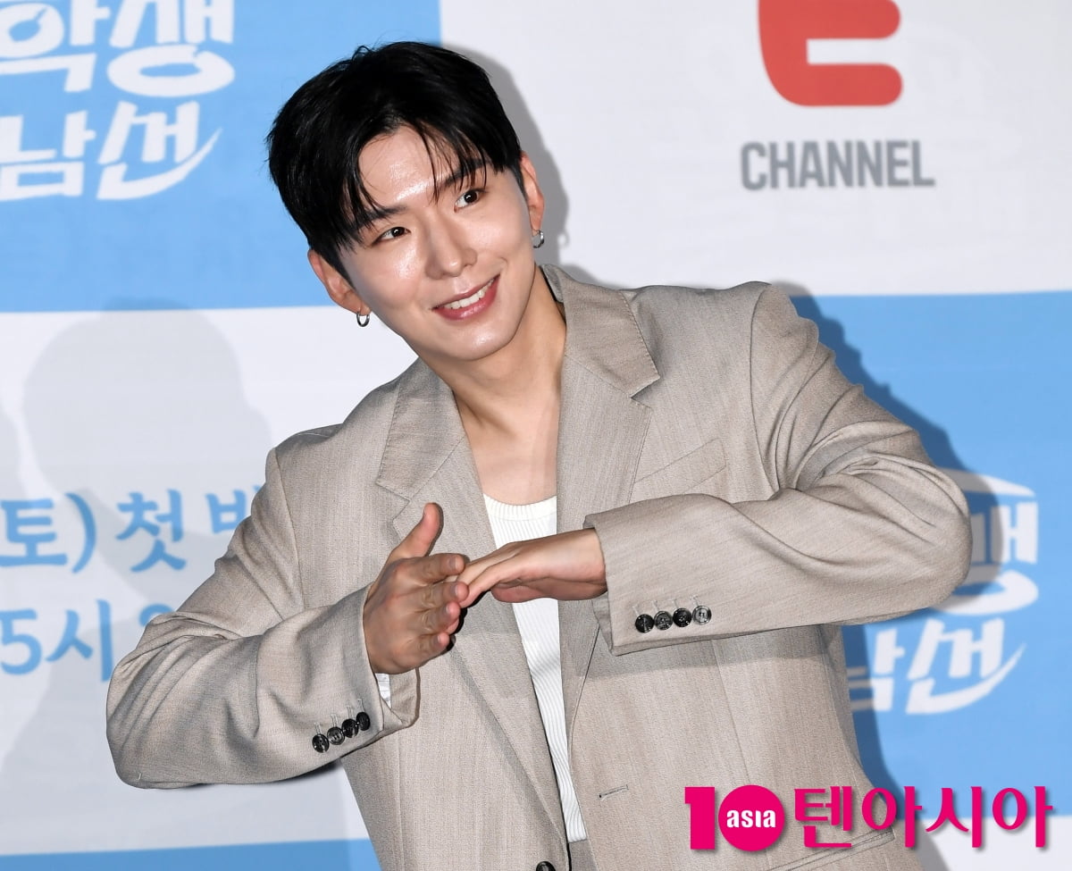 몬스타엑스 기현, 전역후 첫 예능 신고[TEN포토+]