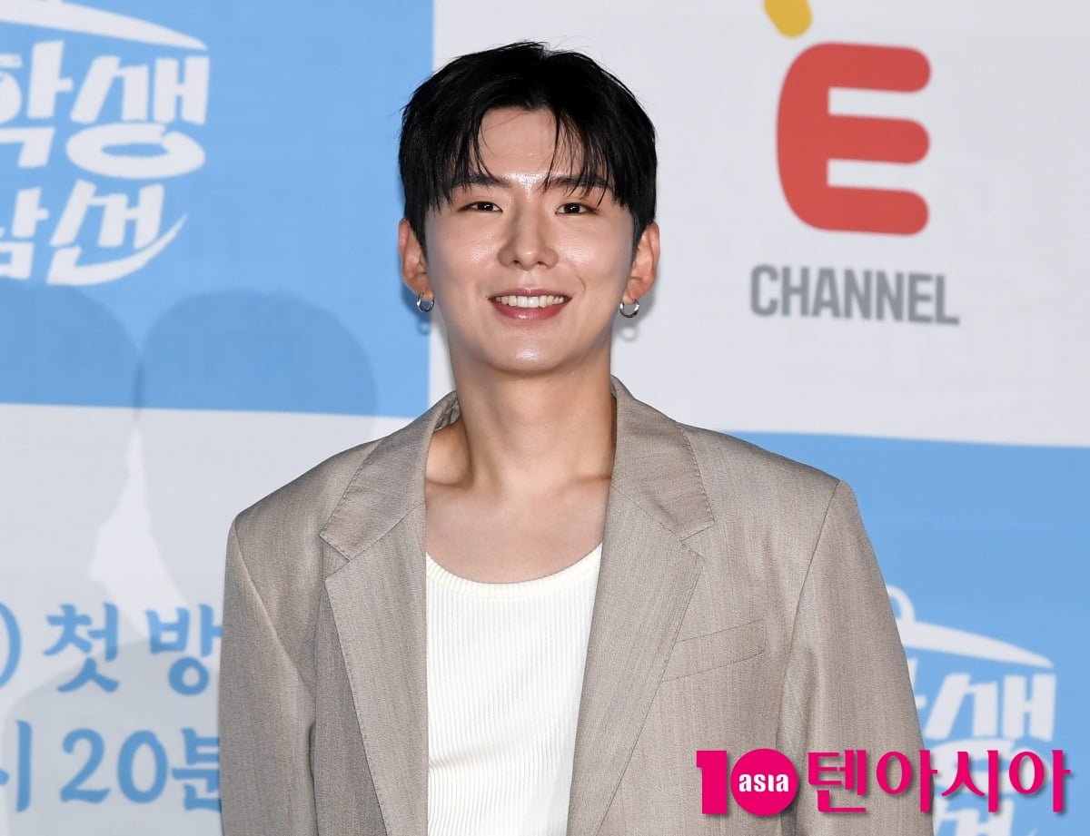 몬스타엑스 기현, 늠늠한 전역을 명 받았어요[TEN포토+]