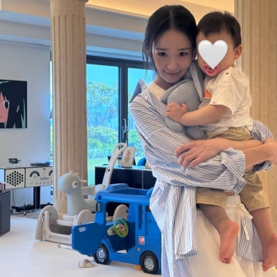 손연재, 72억 집 안에서도 밖에서도 육아 중…"눈에 담아도 아쉬운 내 아기"