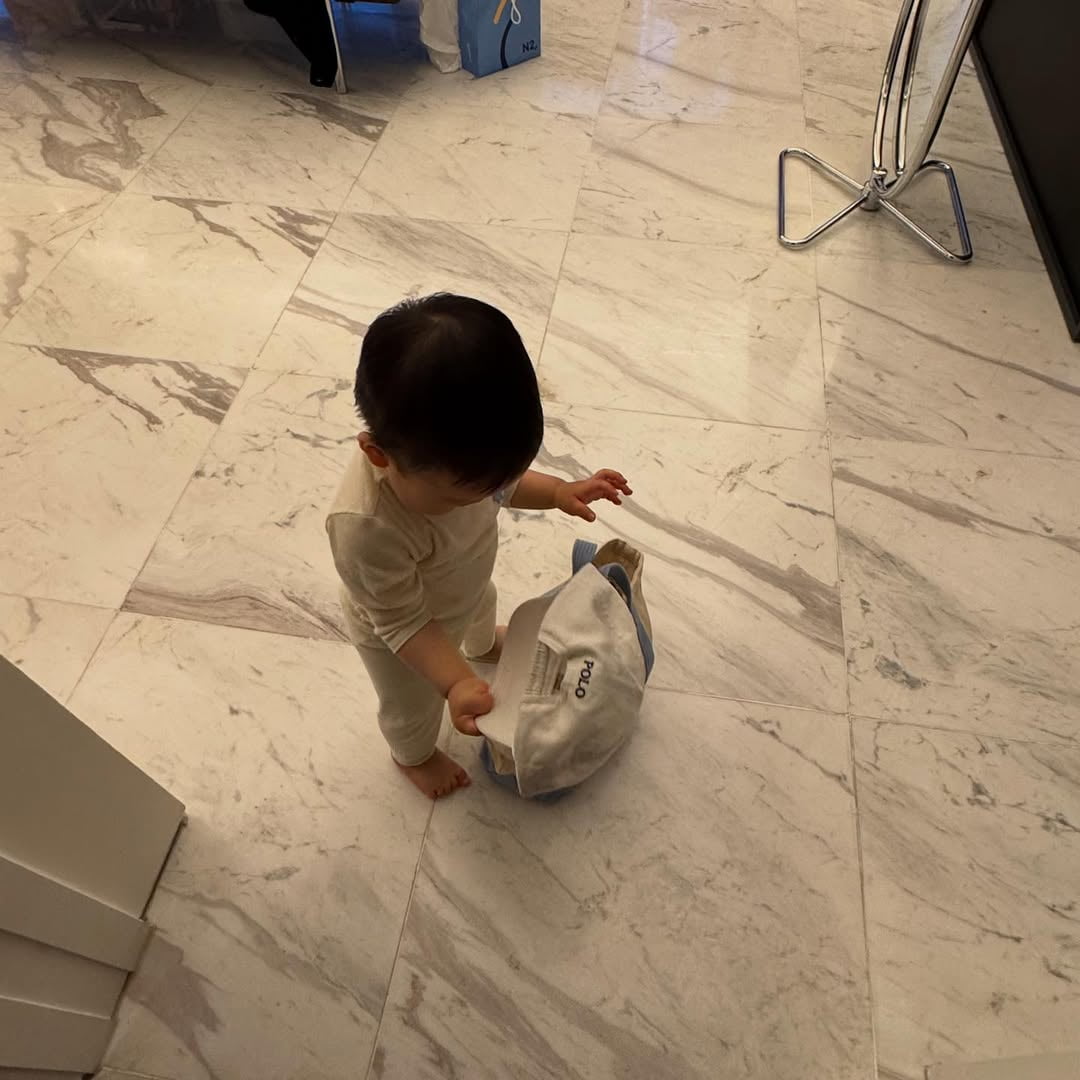 손연재, 72억 집 안에서도 밖에서도 육아 중…"눈에 담아도 아쉬운 내 아기"