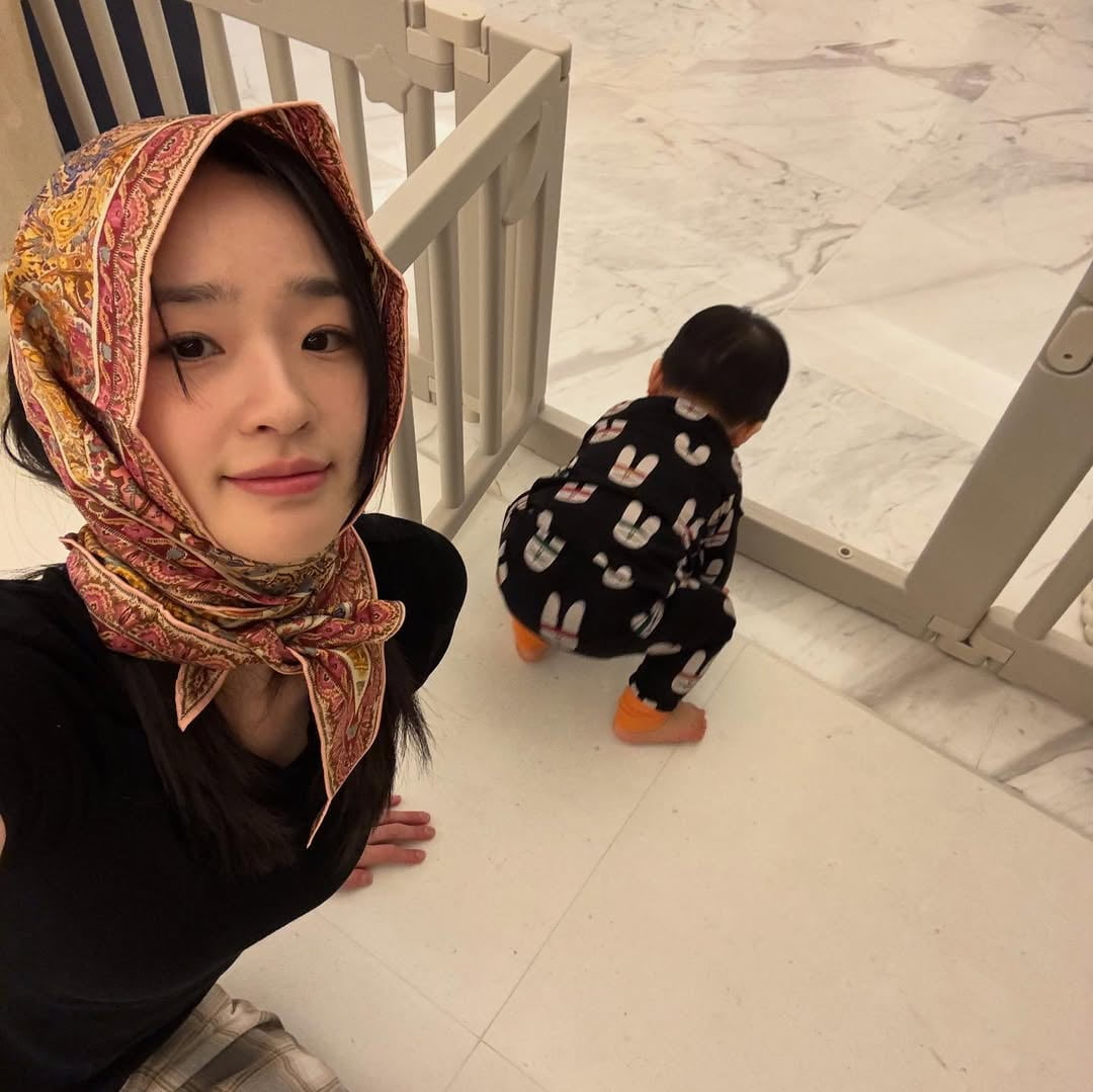 손연재, 72억 집 안에서도 밖에서도 육아 중…"눈에 담아도 아쉬운 내 아기"