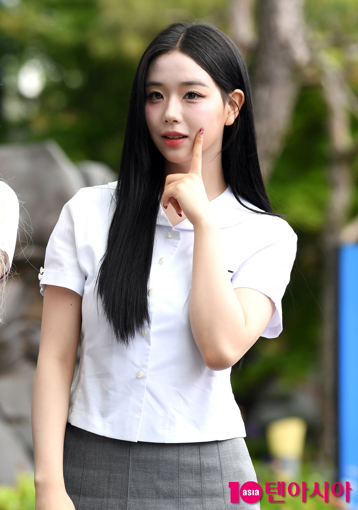 트리플에스 김채연, 신비감 자아내는 미모[TEN포토+]