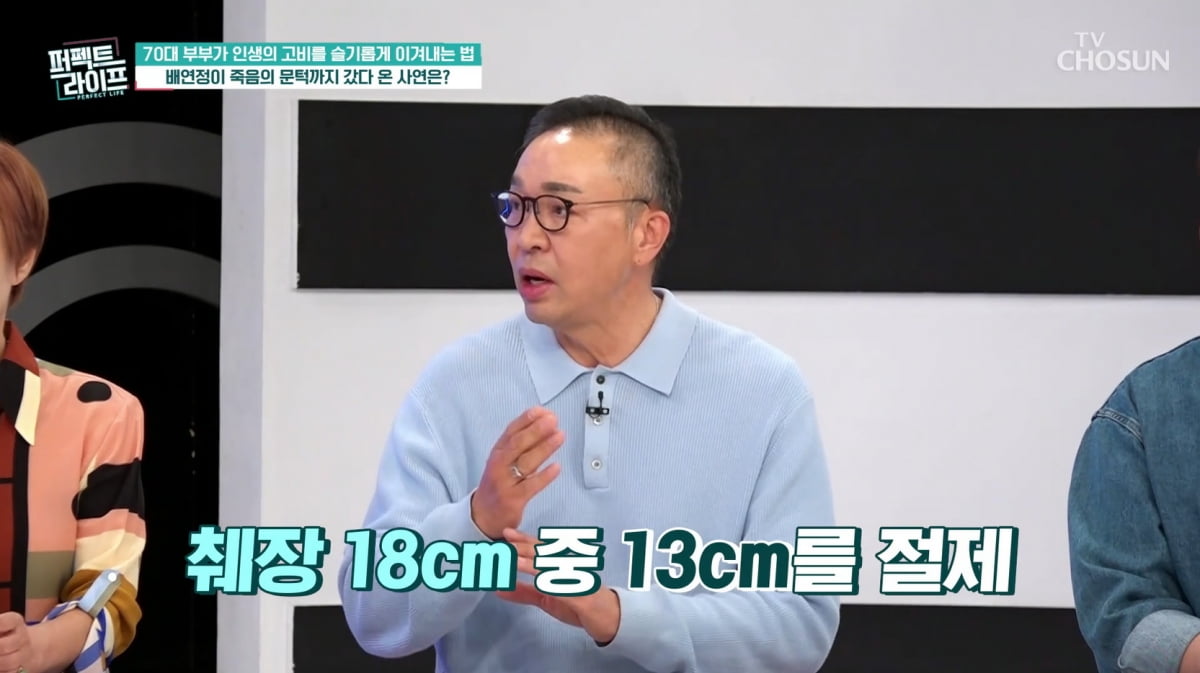배연정, 췌장암 탓에 13cm 절제했다…"4년간 남편이 업고 다녀"('퍼펙트 라이프')