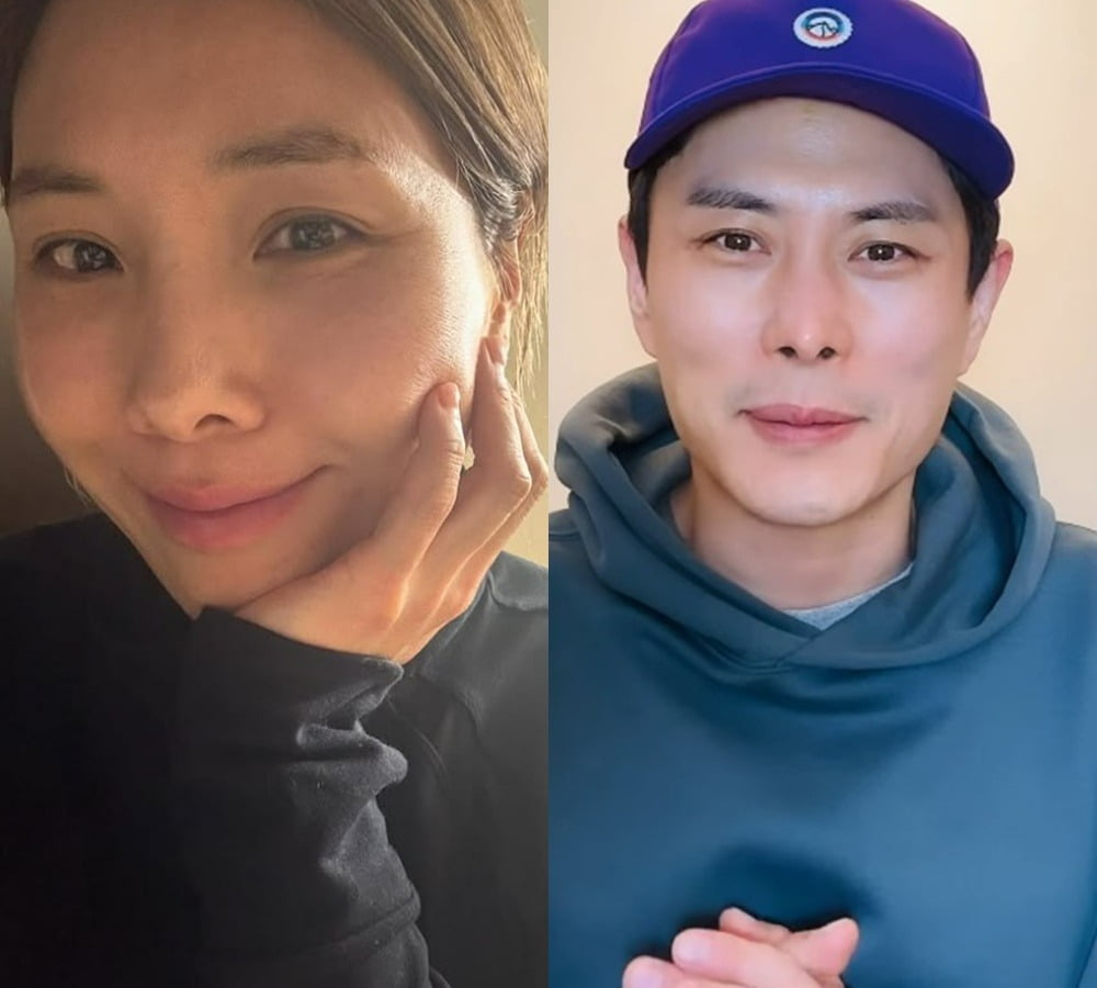 사진=신봉선, 이기찬 SNS
