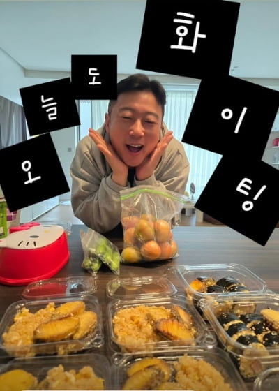 '신장투석' 이수근 아내, 또 다시 솜씨 발휘…귀한 전복이 통째로