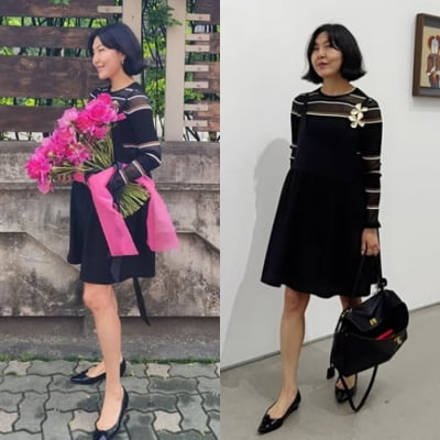 '53세' 한혜연, 14kg 감량하더니…꽃다발 들고 "기쁜 소식으로 가득"
