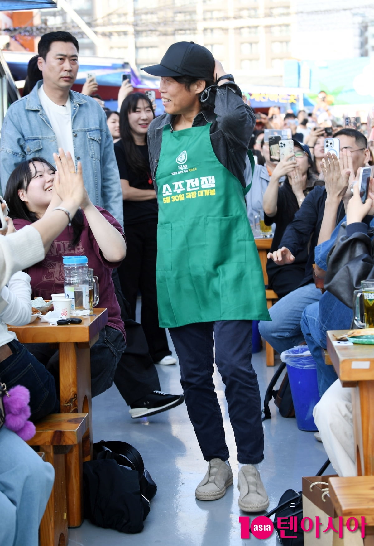 유해진, 소주 한잔 생각나는 저녁...소주전쟁 기대하세요[TEN포토+]