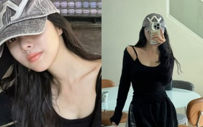'암 투병' 이솔이, ♥박성광과 데이트 근황…"모자 푹 눌러썼다"