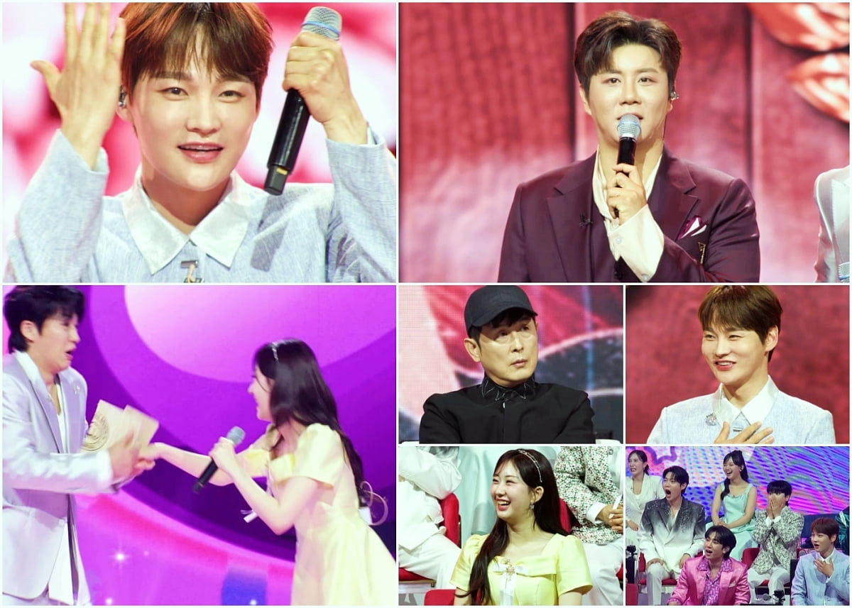 돌연 중단 사태 터졌다…"박서진 지켜볼게요" 녹화 중 스튜디오 '술렁' ('한일톱텐쇼')