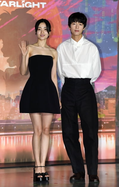 Kim Tae-ri and Hong Kyung Attend Press Conference for Netflix's First Korean Animated Film 'Lost in Starlight'