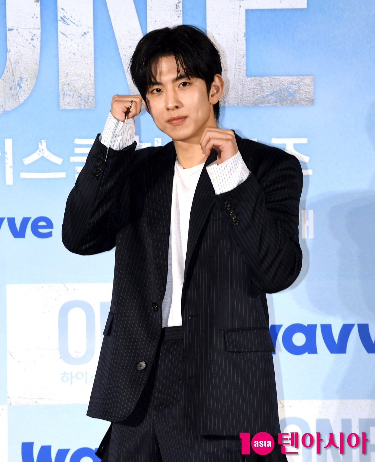 임성균, 비니 시원하게 올렸다[TEN포토]