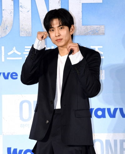 임성균, 비니 시원하게 올렸다[TEN포토]