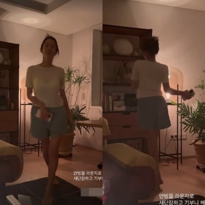 '트리마제 거주' 전혜빈, 치과의사와 결혼하더니…안방을 라운지로 사용할 정도